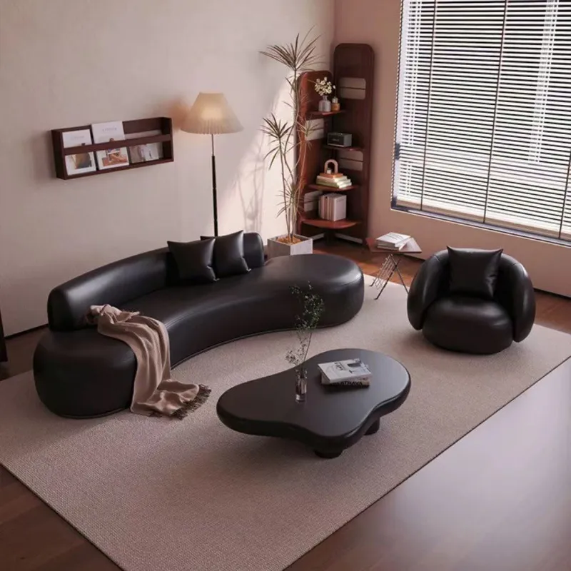 곡선형 소파 소형 아파트 거실 판매 사무실 협상 뷰티  - Office Tech Room 리뷰 및 가격
