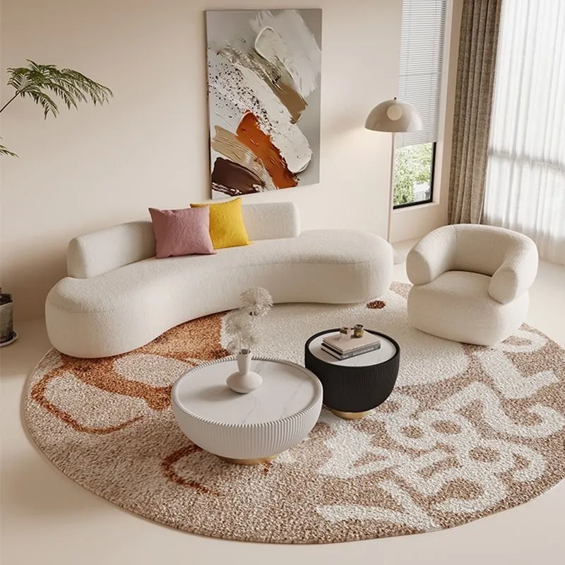 곡선형 소파 소형 아파트 거실 판매 사무실 협상 뷰티  - Office Tech Room 리뷰 및 가격
