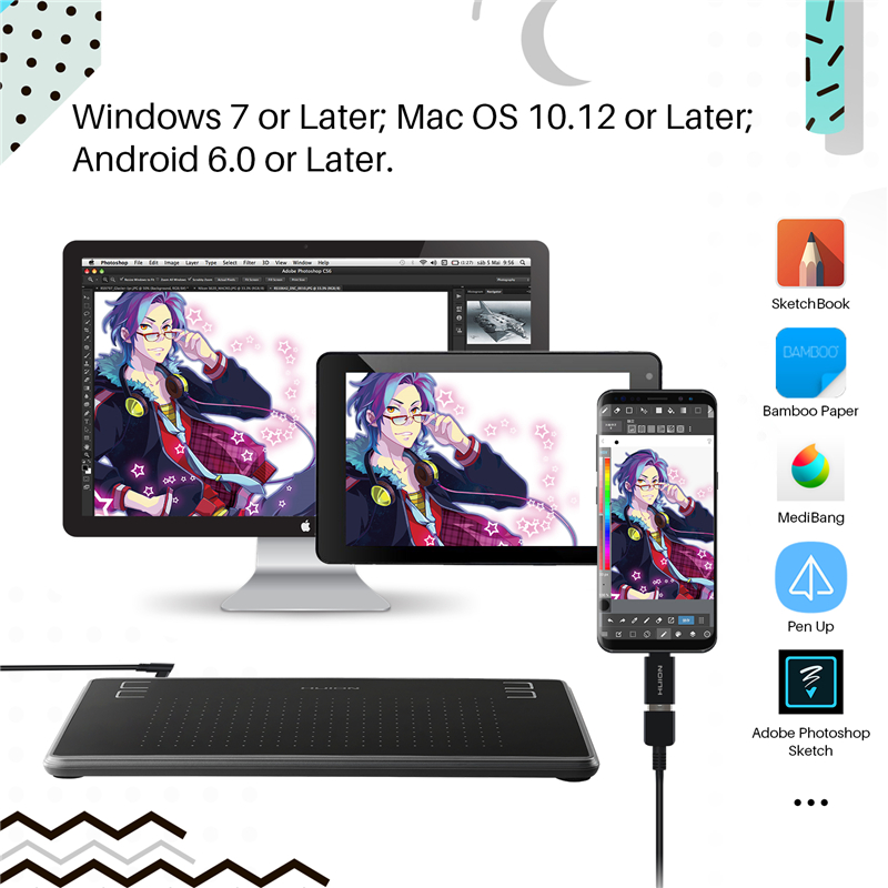 H430P 애니메이션 디자인 아티스트 보드 전자 서명  - Digital Signature Pad 리뷰 및 가격