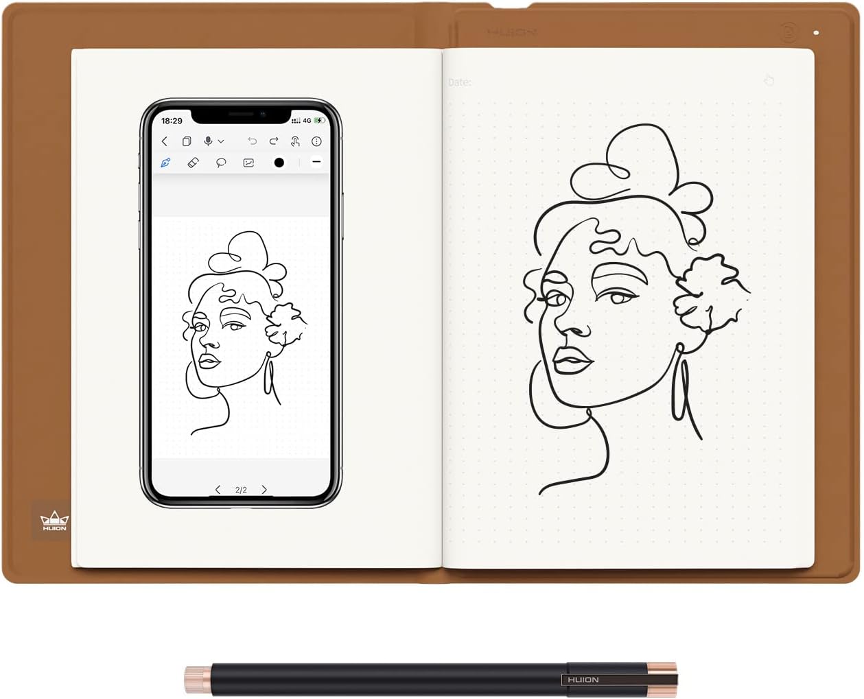 huion note 2 em 1 디지털 필기 노트 스마 - Digital Signature Pad 리뷰 및 가격