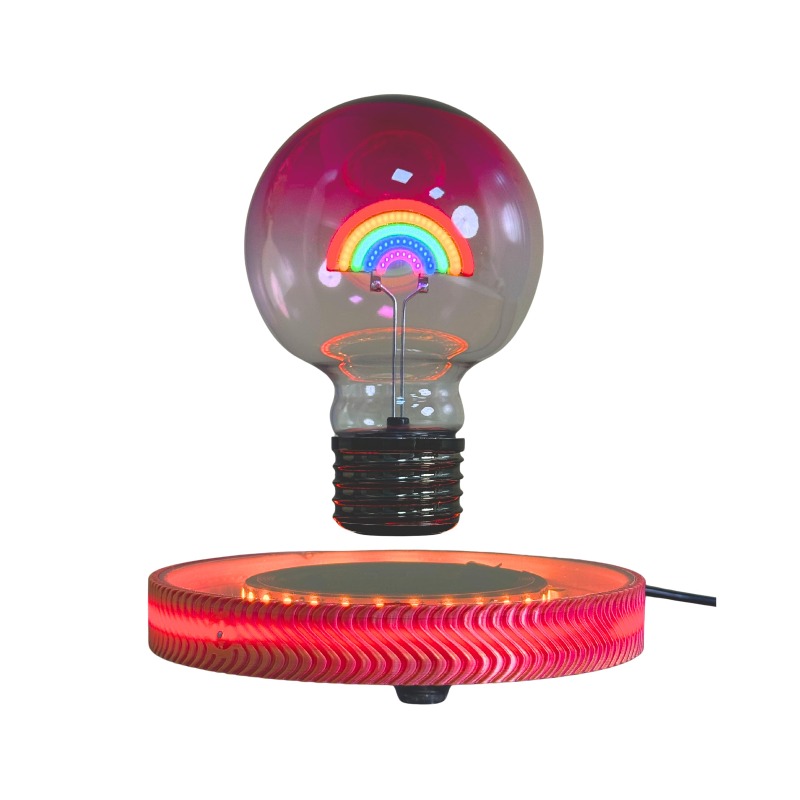 무선 LED 전구 데스크 램프, 공중 부양되는 디자인으 - Office Tech Room 리뷰 및 가격