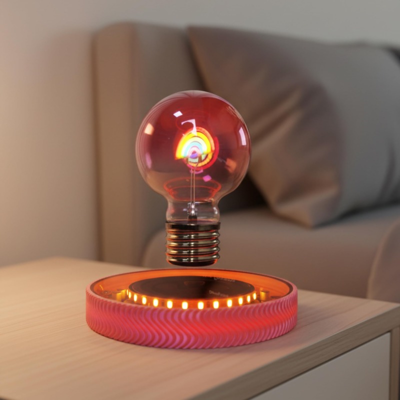 무선 LED 전구 데스크 램프, 공중 부양되는 디자인으 - Office Tech Room 리뷰 및 가격