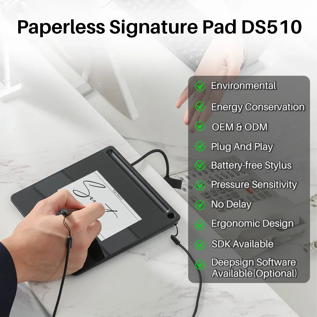 DS510 5인치 전자 디지털 펜 무지지 서명 패드 ( - Digital Signature Pad 리뷰 및 가격